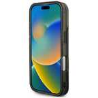 Karl Lagerfeld blizgus dėklas iPhone 16 Pro – juodas -- iPhone 16 Pro