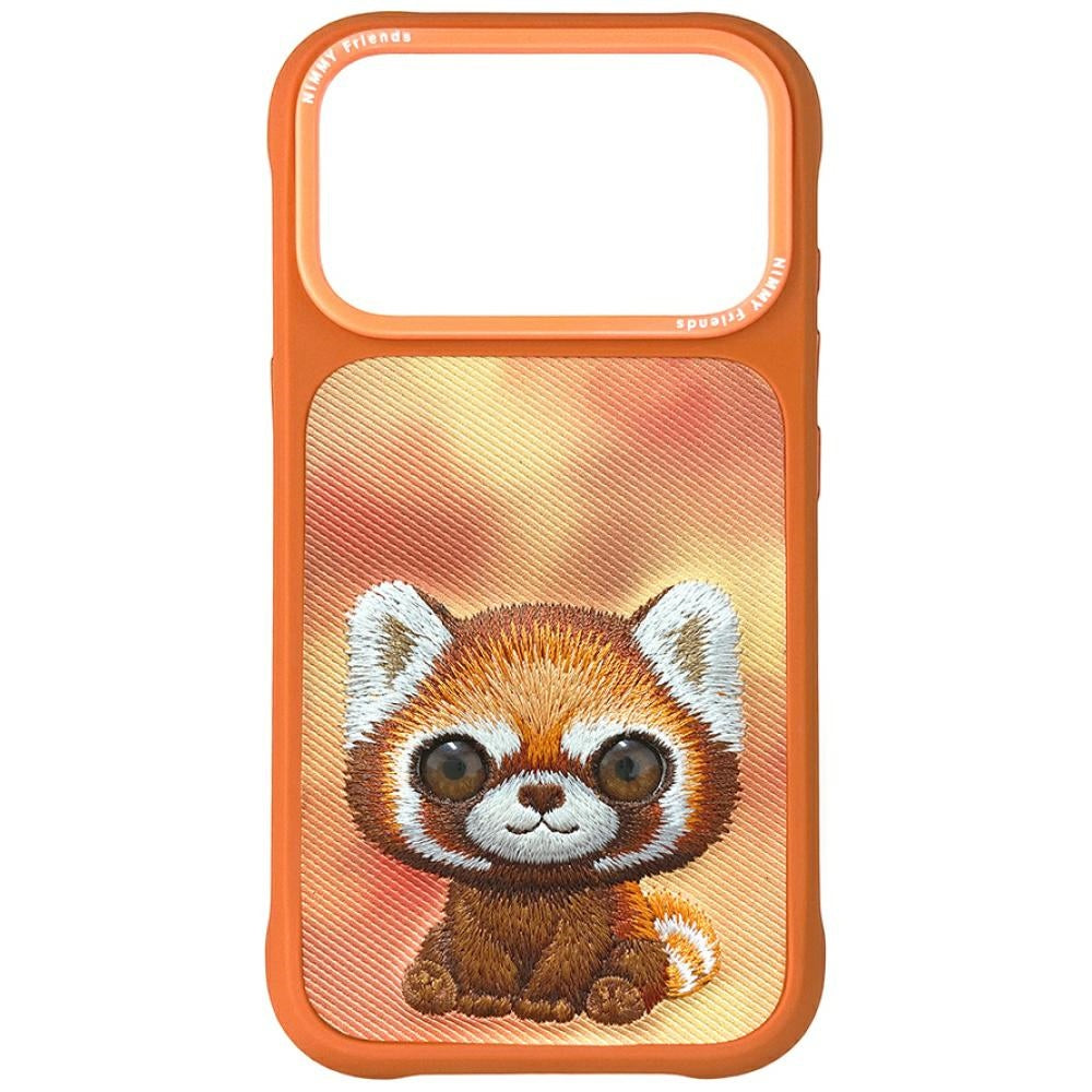 Nimmy Big Eyed Pet 2.0 dėklas iPhone 17 Pro – oranžinis -- iPhone 17 Pro