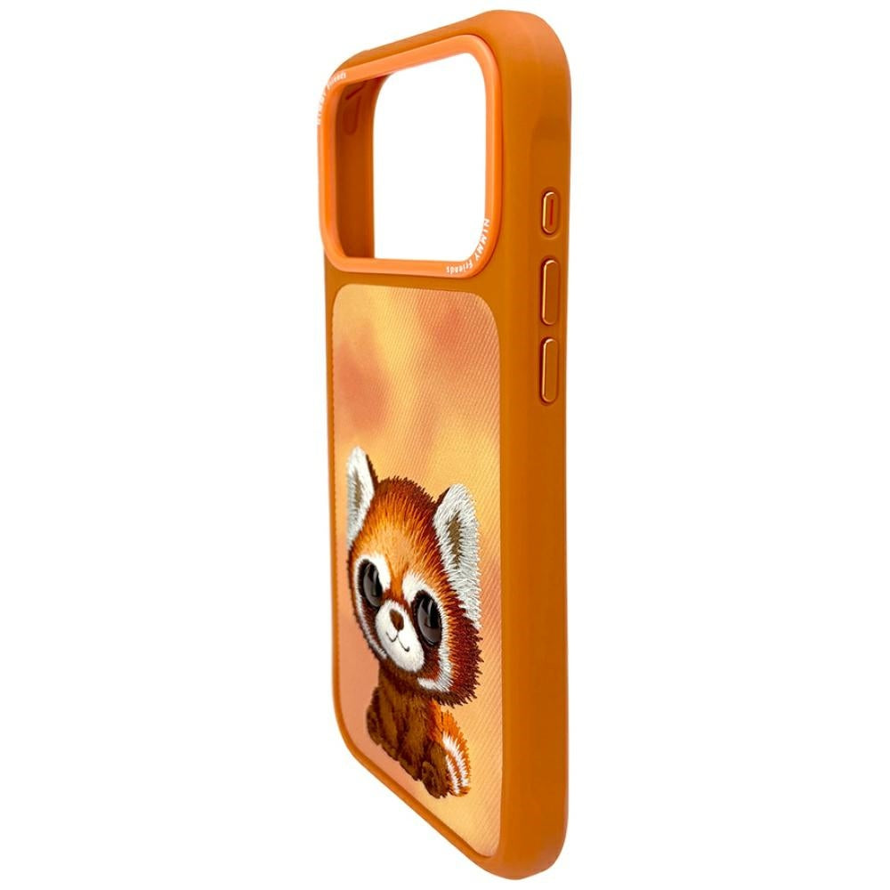 Nimmy Big Eyed Pet 2.0 dėklas iPhone 17 Pro – oranžinis -- iPhone 17 Pro