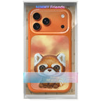 Nimmy Big Eyed Pet 2.0 dėklas iPhone 17 Pro – oranžinis -- iPhone 17 Pro