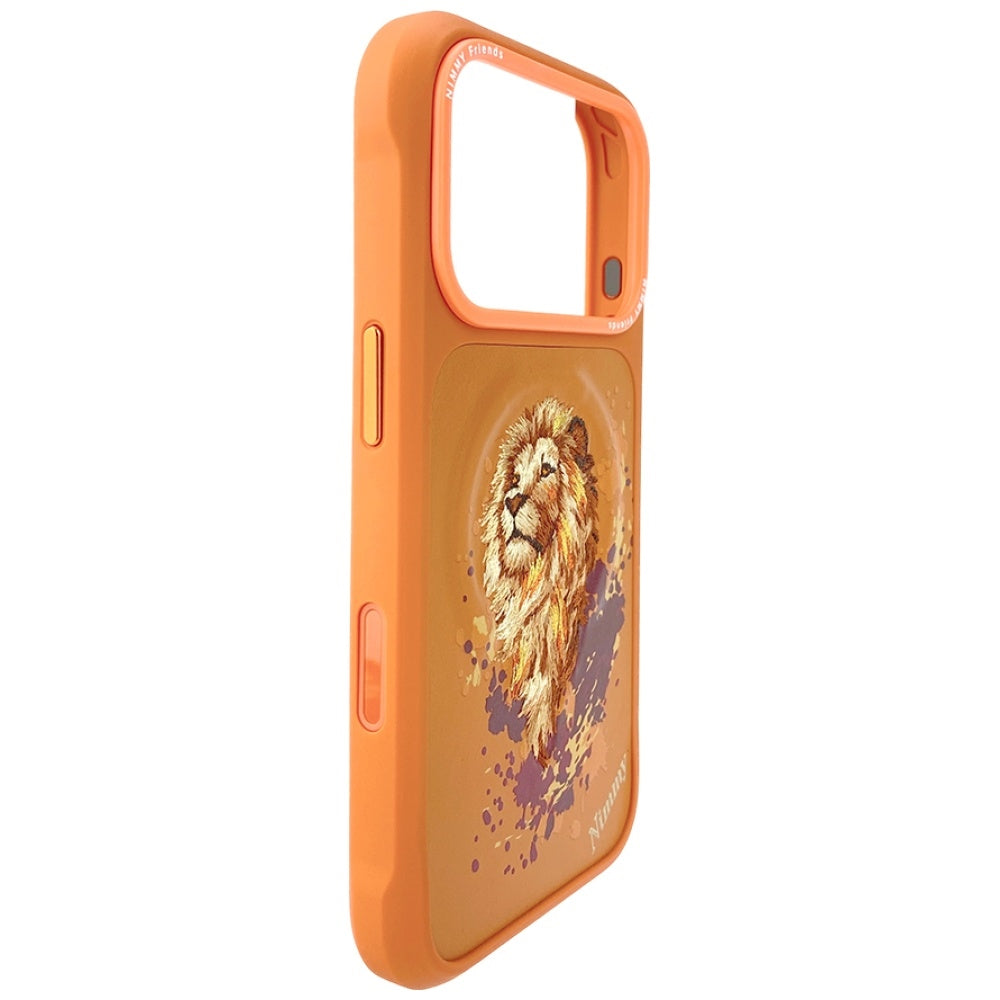 Nimmy MagSafe dėklas iPhone 17 Pro – oranžinis