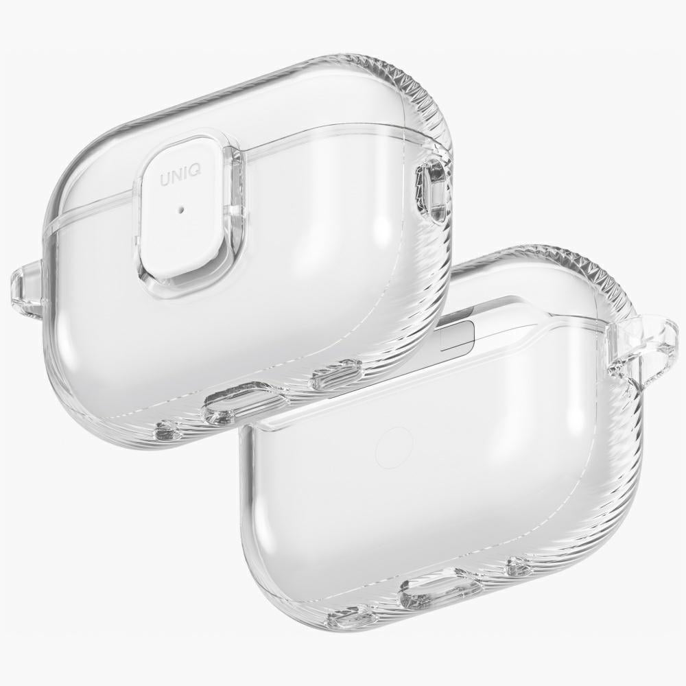 Uniq Glase Pro dėklas AirPods Pro 3 – skaidrus