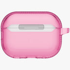 Uniq Glase Pro Lock dėklas AirPods Pro 3 – skaidrus rožinis