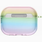 Uniq Iridescia AirPods Pro 3 dėklas su karabinu