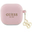 Guess silikoninis dėklas AirPods 4 – rožinis -- AirPods 4