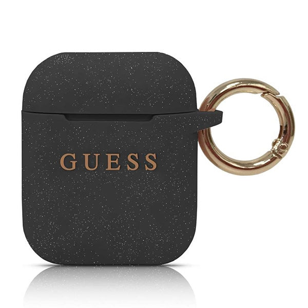 Guess Silicone Cover for AirPods 1/2 - Black Main image