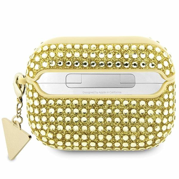 Guess Rhinestone Triangle Case for AirPods Pro 2 (2022/2023) - Gold Secondary image