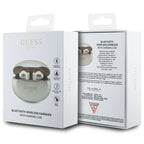 Ausinės Guess Classic EST Bluetooth TWS belaidės - auksinės -- Headphones