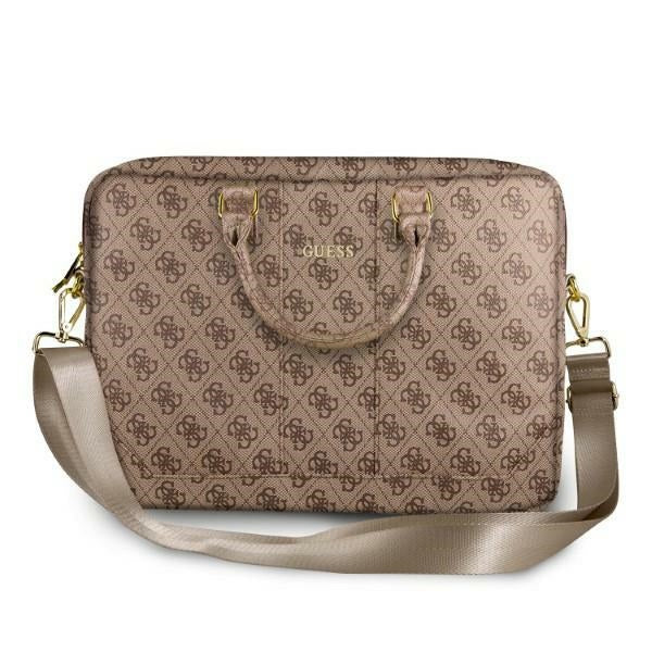 Guess 4G Uptown 16" nešiojamojo kompiuterio krepšys – rudas -- Laptop Bags