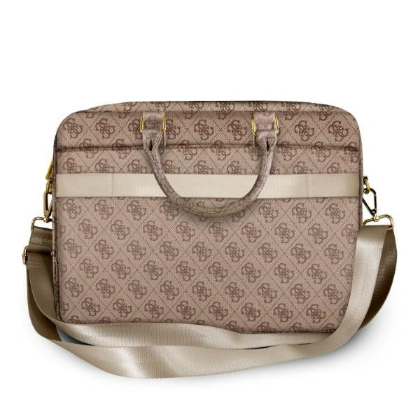 Guess 4G Uptown 16" nešiojamojo kompiuterio krepšys – rudas -- Laptop Bags