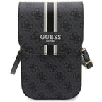 Guess 4G Stripe rankinė telefonui – juoda -- Cell phone cases and covers