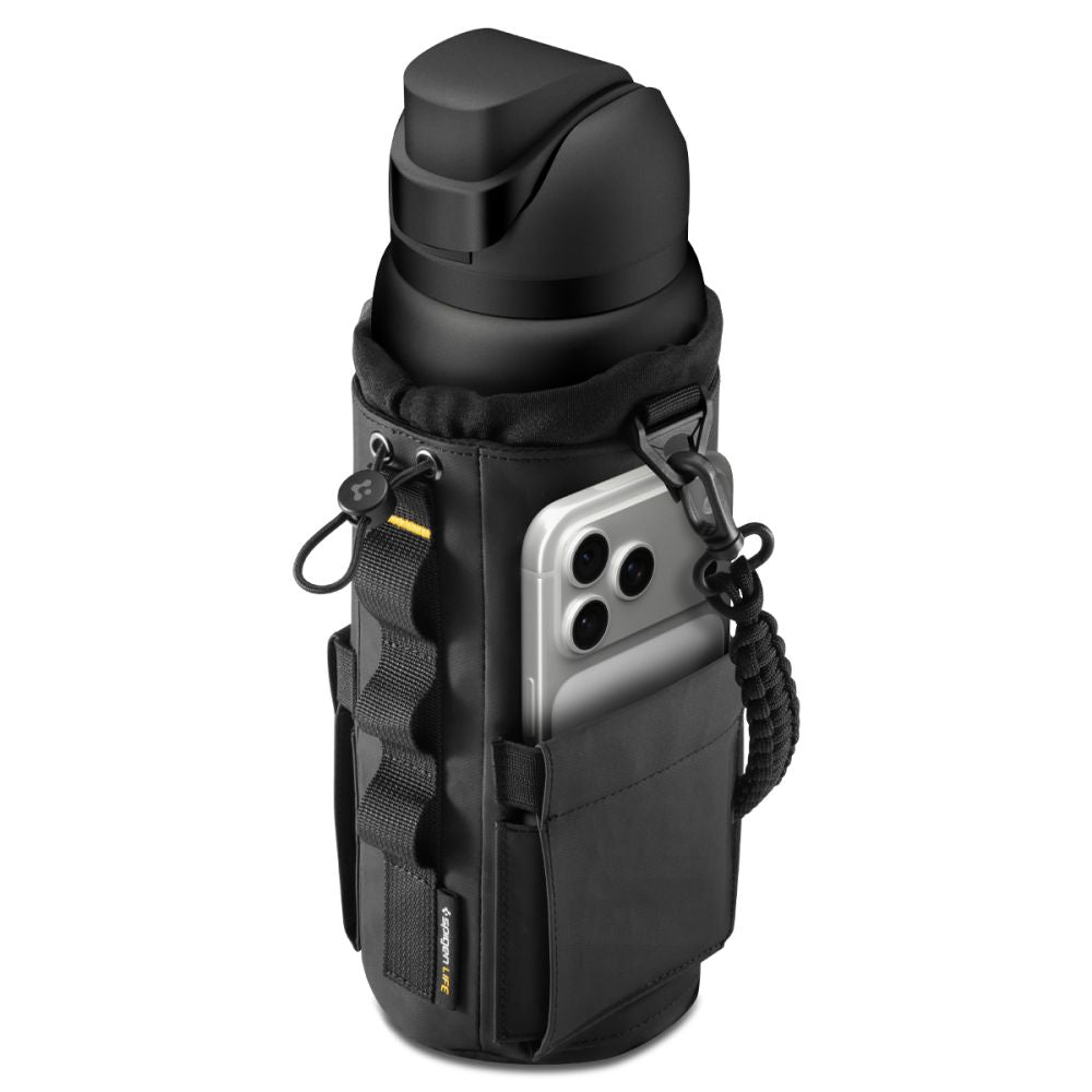Spigen puodelio laikiklio krepšys magnetinis vandeniui, telefonui, raktams - Juodas -- Bicycle Bags