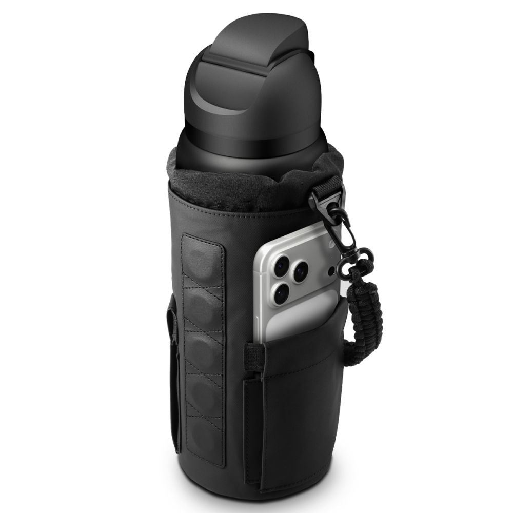 Spigen puodelio laikiklio krepšys magnetinis vandeniui, telefonui, raktams - Juodas -- Bicycle Bags
