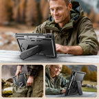 Tech-Protect Kevlar Pro Dėklas Samsung Galaxy Tab S9 - Juodas -- Samsung Galaxy Tab S9