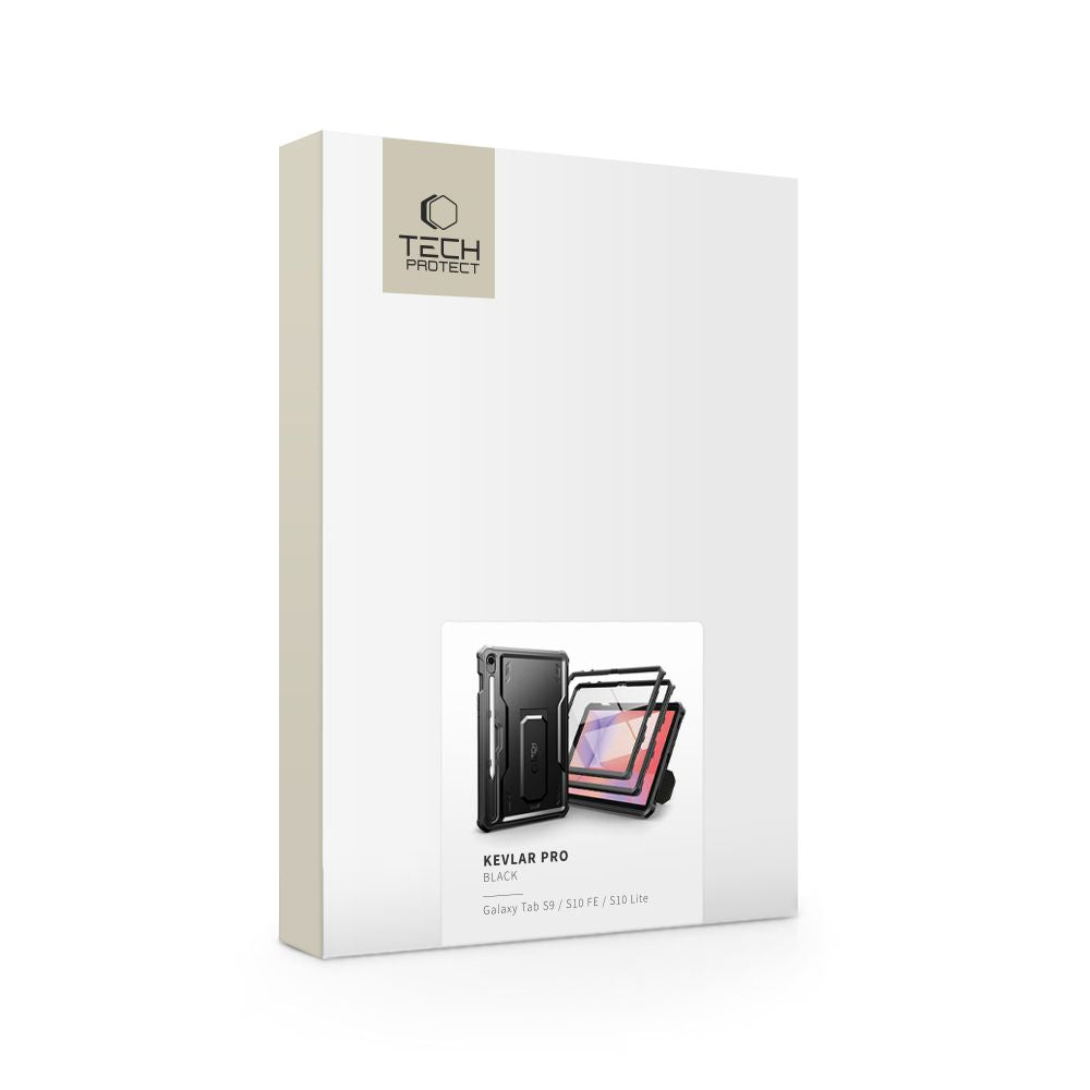 Tech-Protect Kevlar Pro Dėklas Samsung Galaxy Tab S9 - Juodas -- Samsung Galaxy Tab S9