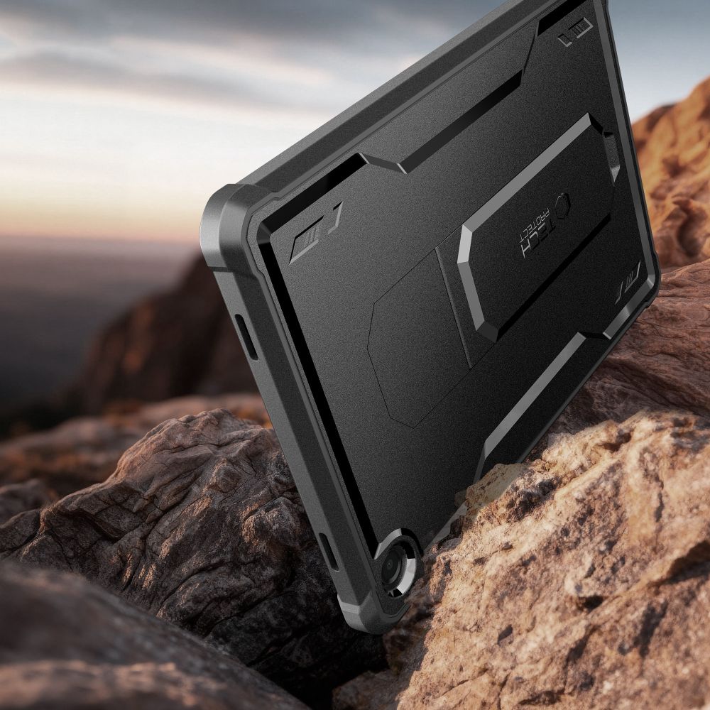 Tech-Protect Kevlar Pro dėklas, skirtas Samsung Galaxy Tab A9+ / A11+ - Black -- Samsung Galaxy Tab A9+ / Samsung A11+ /...