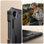 Tech-Protect Kevlar Pro dėklas, skirtas Samsung Galaxy Tab A9+ / A11+ - Black -- Samsung Galaxy Tab A9+ / Samsung A11+ /...