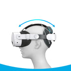 BoboVR E3 galvos dirželis Meta Quest 3 ir 3S - balta ir juoda -- Meta Quest 3 / Meta Quest 3S