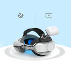 BoboVR P4U galvos dirželis su baterija PICO 4 Ultra ir Ultra Enterprise - Balta ir juoda -- Gaming Accessories