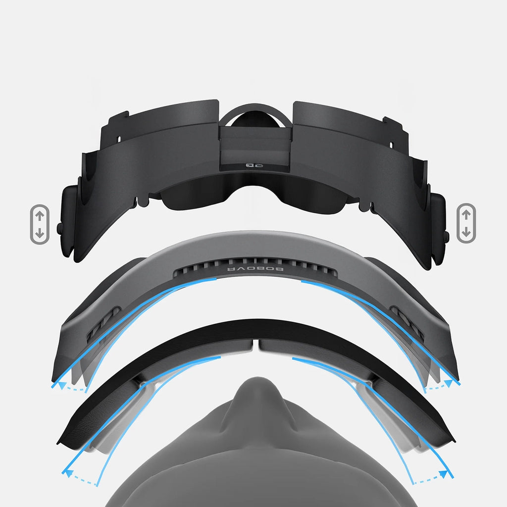 BoboVR F3 veido sąsaja skirta Meta Quest 3 - Juoda -- Gaming Accessories