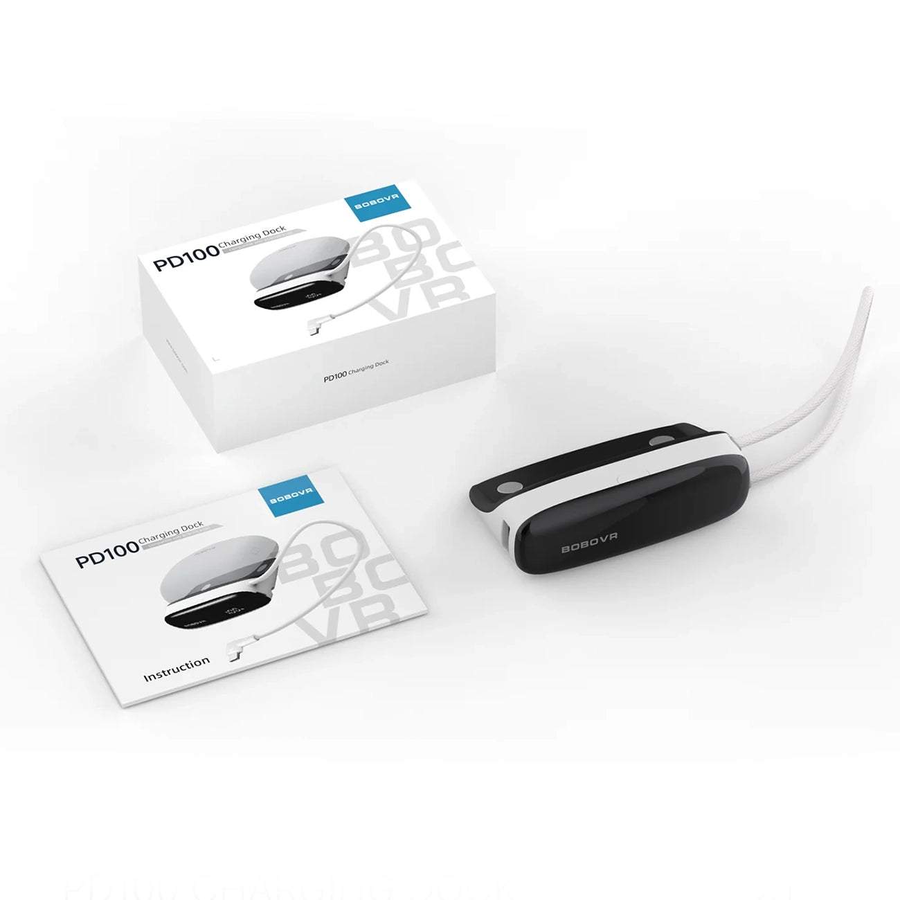 B100 BoboVR PD100 Baterijos Krovimo Stotis - Balta -- Gaming Accessories