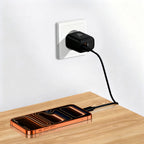 Tech-Protect sieninis įkroviklis NCA45W-GAN 2-Port USB-C / USB-A 45W - juodas -- Cell phone chargers