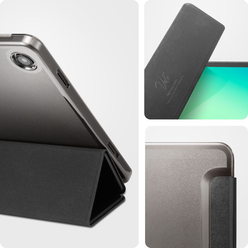 „Spigen Smart Fold“ dėklas, skirtas „Samsung“ Galaxy Tab A9+ / A11+ - Black