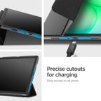 „Spigen Smart Fold“ dėklas, skirtas „Samsung“ Galaxy Tab A9+ / A11+ - Black
