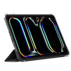 Spigen Liquid Air Folio dėklas, skirtas iPad Pro 11" (2024) iPad Pro 11" (2025) - juodas