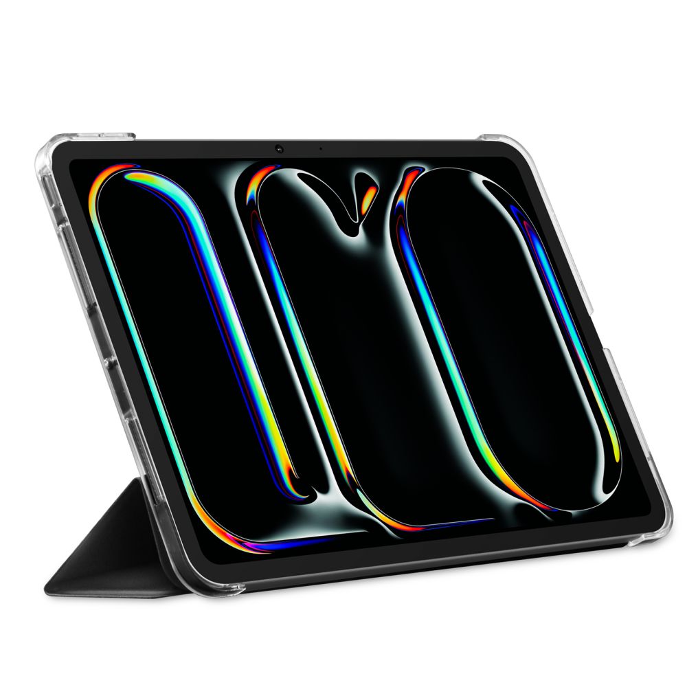 Spigen Liquid Air Folio dėklas, skirtas iPad Pro 11" (2024) iPad Pro 11" (2025) - juodas