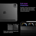 Spigen Liquid Air Folio dėklas, skirtas iPad Pro 11" (2024) iPad Pro 11" (2025) - juodas