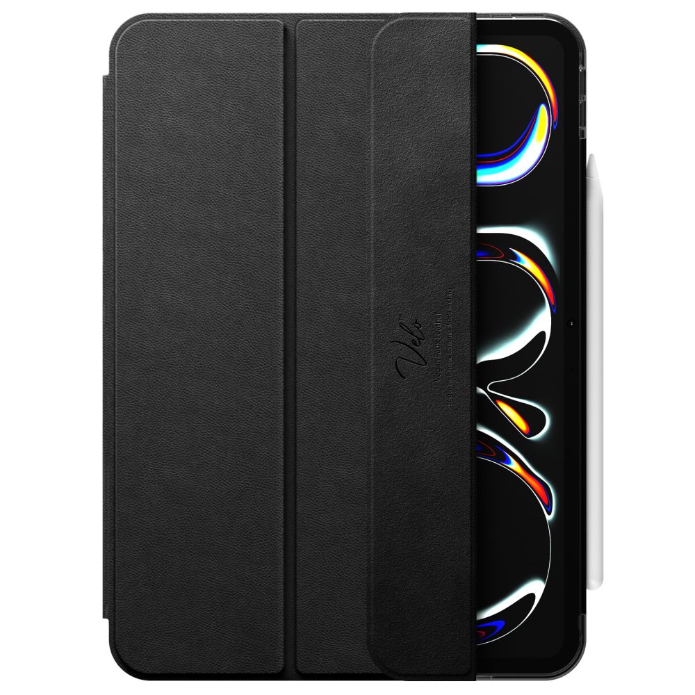 Spigen Liquid Air Folio dėklas, skirtas iPad Pro 11" (2024) iPad Pro 11" (2025) - juodas
