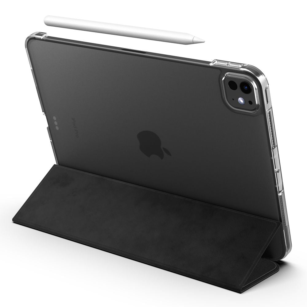 Spigen Liquid Air Folio dėklas, skirtas iPad Pro 11" (2024) iPad Pro 11" (2025) - juodas
