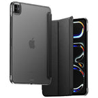 Spigen Liquid Air Folio dėklas, skirtas iPad Pro 11" (2024) iPad Pro 11" (2025) - juodas