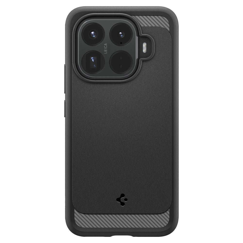 „Spigen Rugged Armor“ dėklas, skirtas „Xiaomi 15T Pro“ – juodas