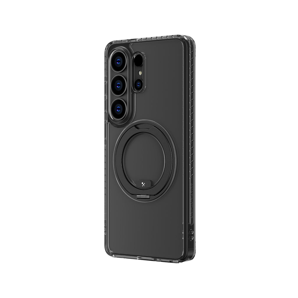 AmazingThing Titan Pro MagSpin atsparus kritimui dėklas, skirtas Samsung S26 Ultra, suderinamas su MagSafe - juodas --...