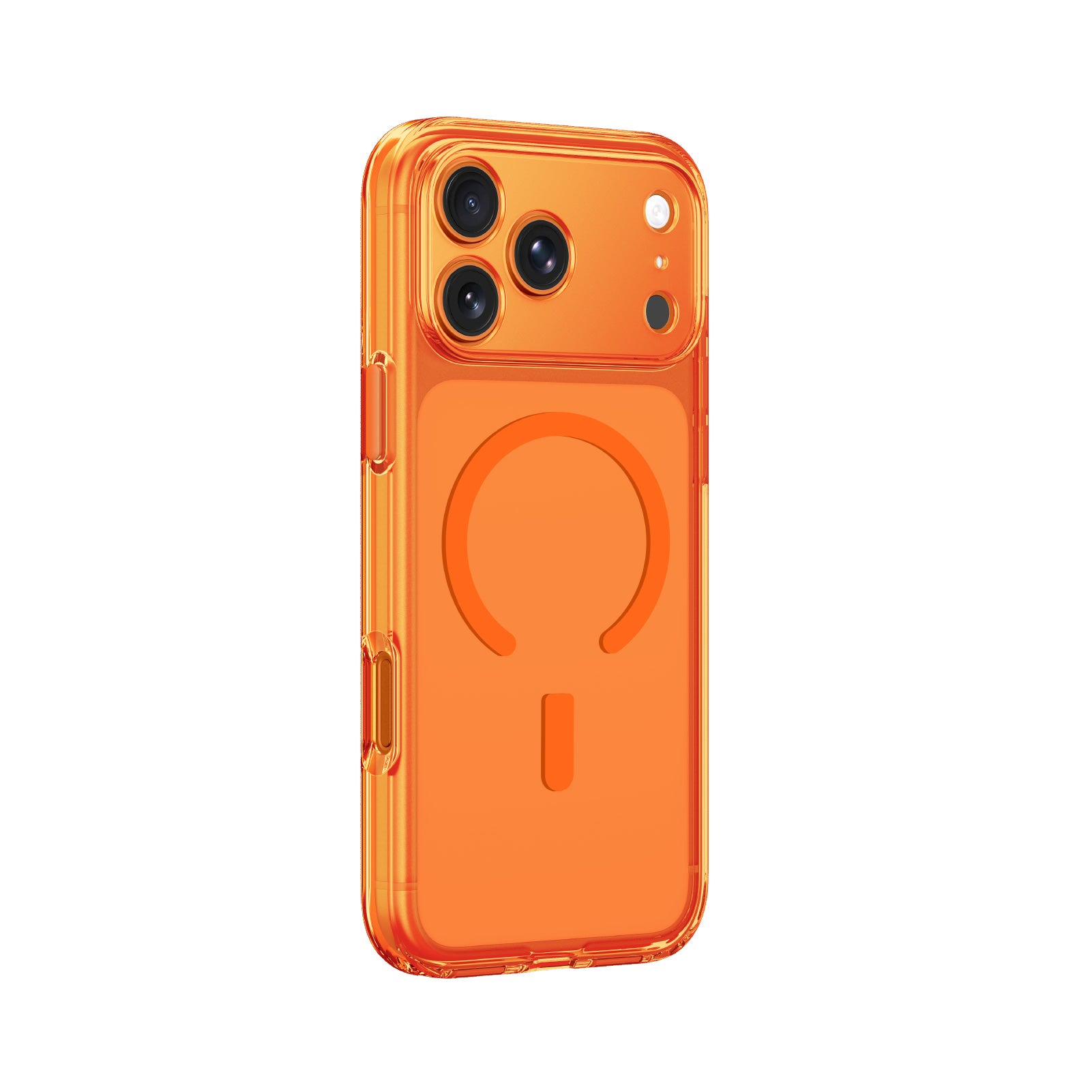 „AmazingThing Minimal Mag“ objektyvo dėklas, skirtas iPhone 17 Pro - Orange