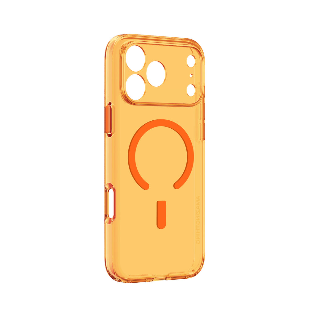 „AmazingThing Minimal Mag“ objektyvo dėklas, skirtas iPhone 17 Pro - Orange