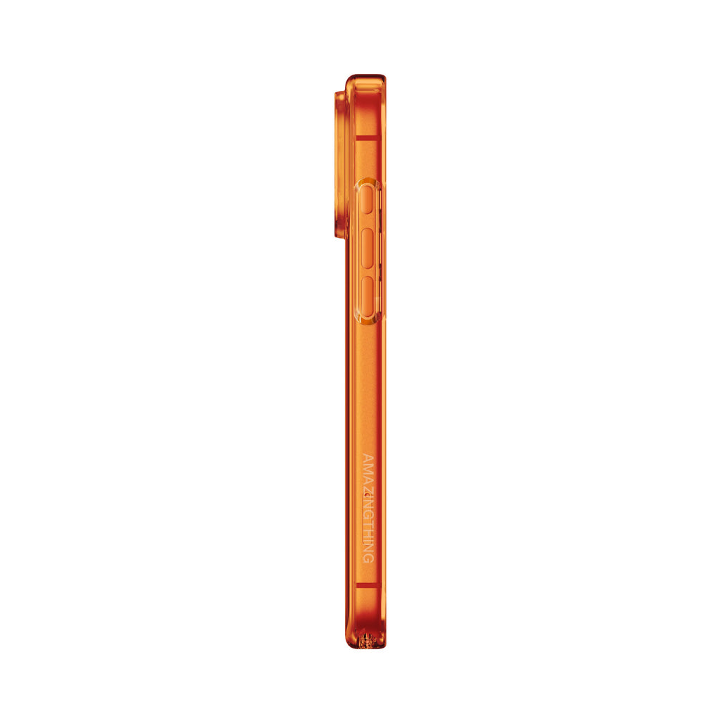 „AmazingThing Minimal Mag“ objektyvo dėklas, skirtas iPhone 17 Pro - Orange
