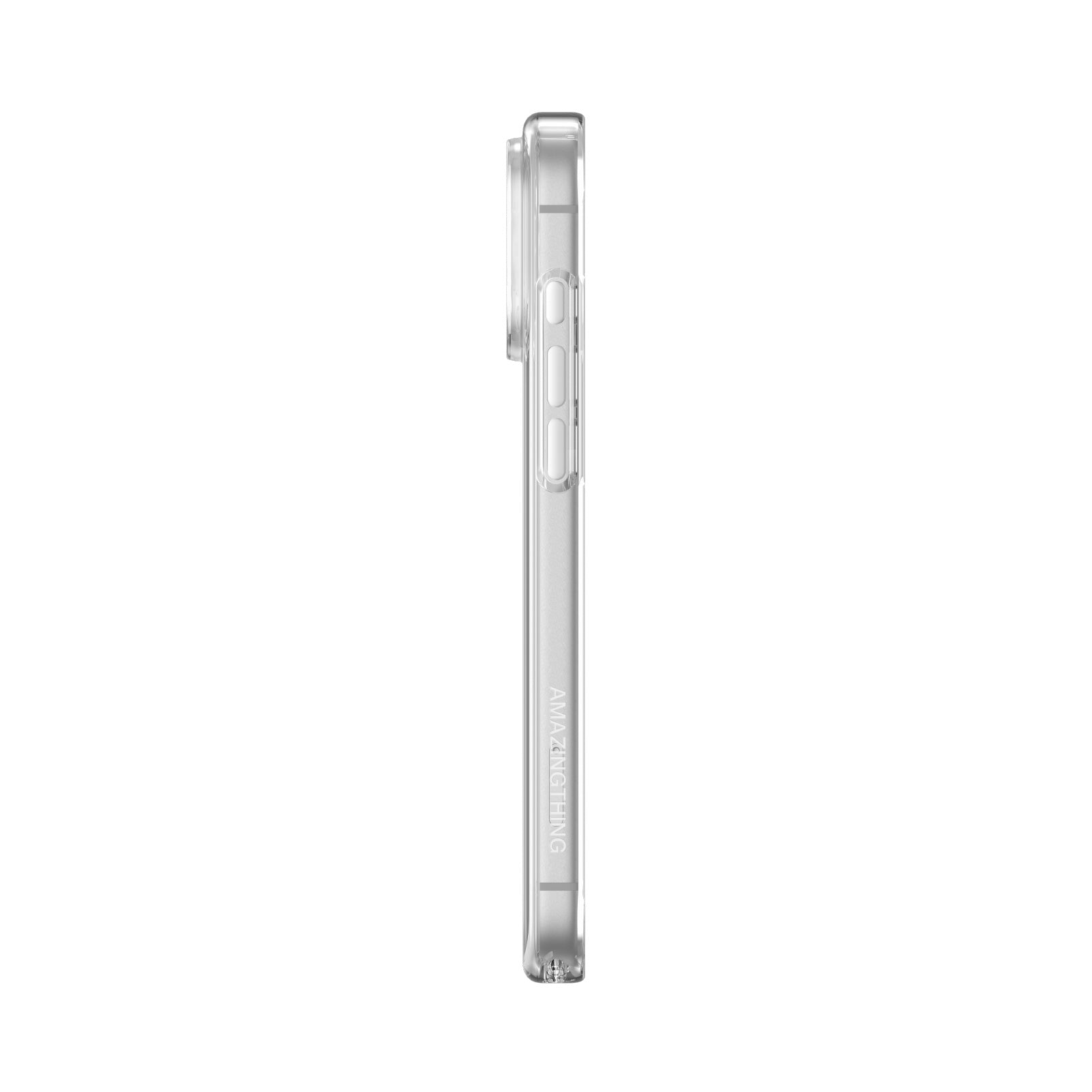 „AmazingThing Minimal Mag“ objektyvo dėklas, skirtas iPhone 17 Pro Max - Clear