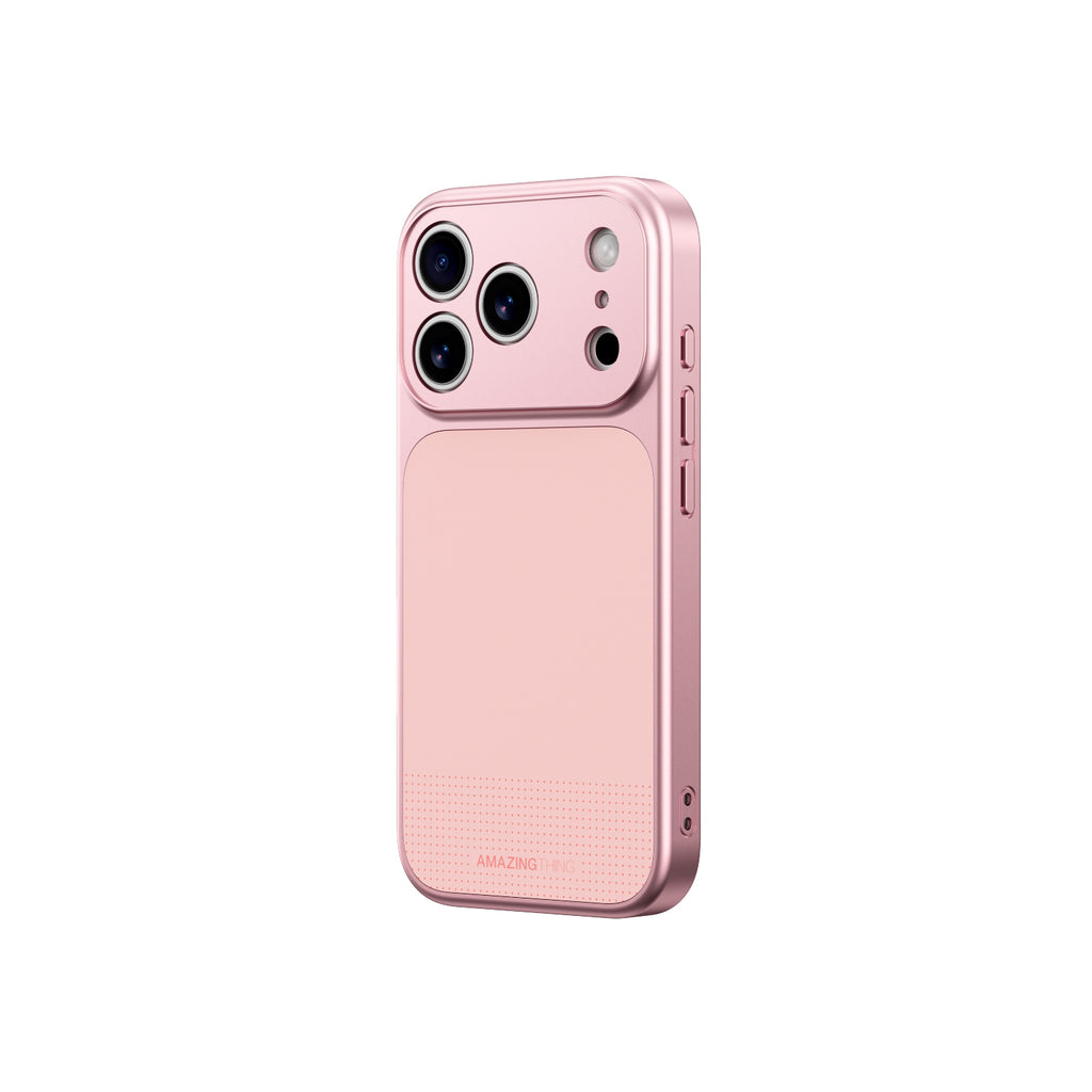 „AmazingThing Minimal Mag“ viso dangčio dėklas, skirtas iPhone 17 Pro Max - Pink