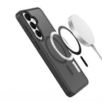 Dux Ducis Yind dėklas Samsung S26, suderinamas su MagSafe - juodas -- Samsung Galaxy S26