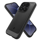 Spigen Rugged Armor dėklas, skirtas Xiaomi 17 - juodas -- Xiaomi 17