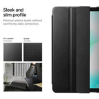 „Spigen Smart Fold“ dėklas, skirtas „Samsung“ Galaxy Tab A9 / A11 - Black