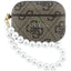Guess 4G Pearl Strap dėklas AirPods Pro 3 - rudas -- AirPods Pro 3