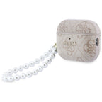 Guess 4G Pearl Strap dėklas AirPods Pro 3 - rožinis -- AirPods Pro 3
