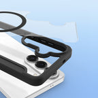 Dux Ducis Skin X Pro MagSafe suderinamasis piniginės tipo dėklas Samsung Galaxy S26+ – Juodas -- Samsung Galaxy S26+