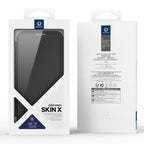 Dux Ducis Skin X Pro MagSafe suderinamasis piniginės tipo dėklas Samsung Galaxy S26+ – Juodas -- Samsung Galaxy S26+