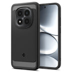 Spigen Rugged Armor dėklas, skirtas Xiaomi Redmi Note 15 Pro 5G - juodas