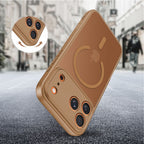 Tech-Protect BasicMag MagSafe Dėklas, skirtas iPhone 17 Pro – rudas -- iPhone 17 Pro